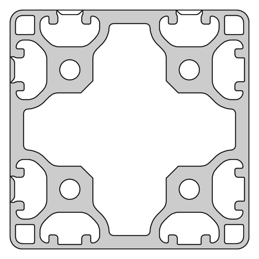 Profile 8 80x80 Light 8N
