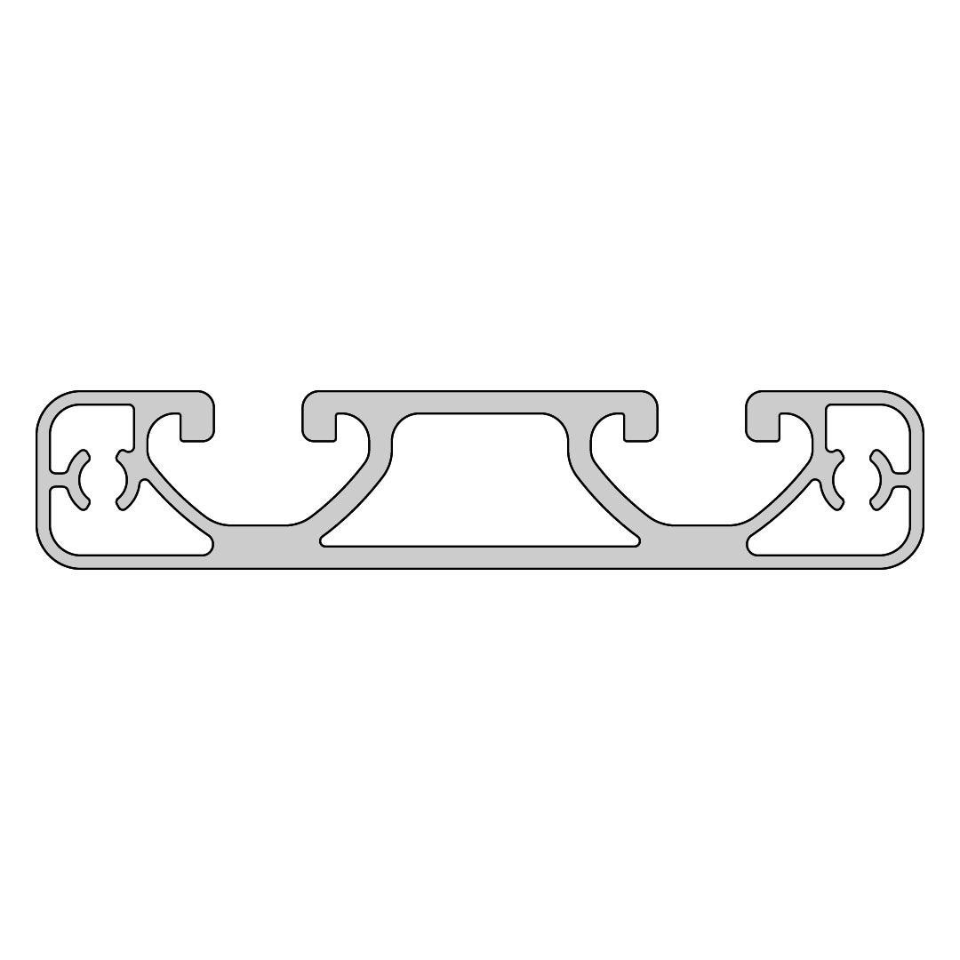 RP1017 aluminium profile 8 80x16 Ultralight