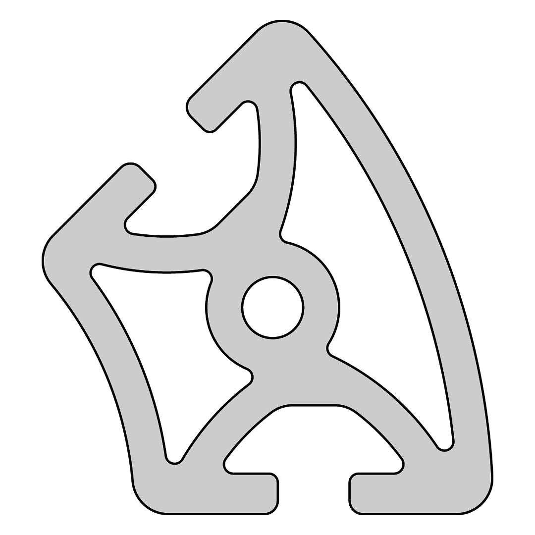 RP1420 aluminium profile 8 40x45 Light