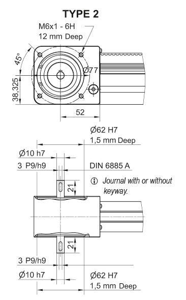 MTJ ECO 40 Linear Unit drawing 6