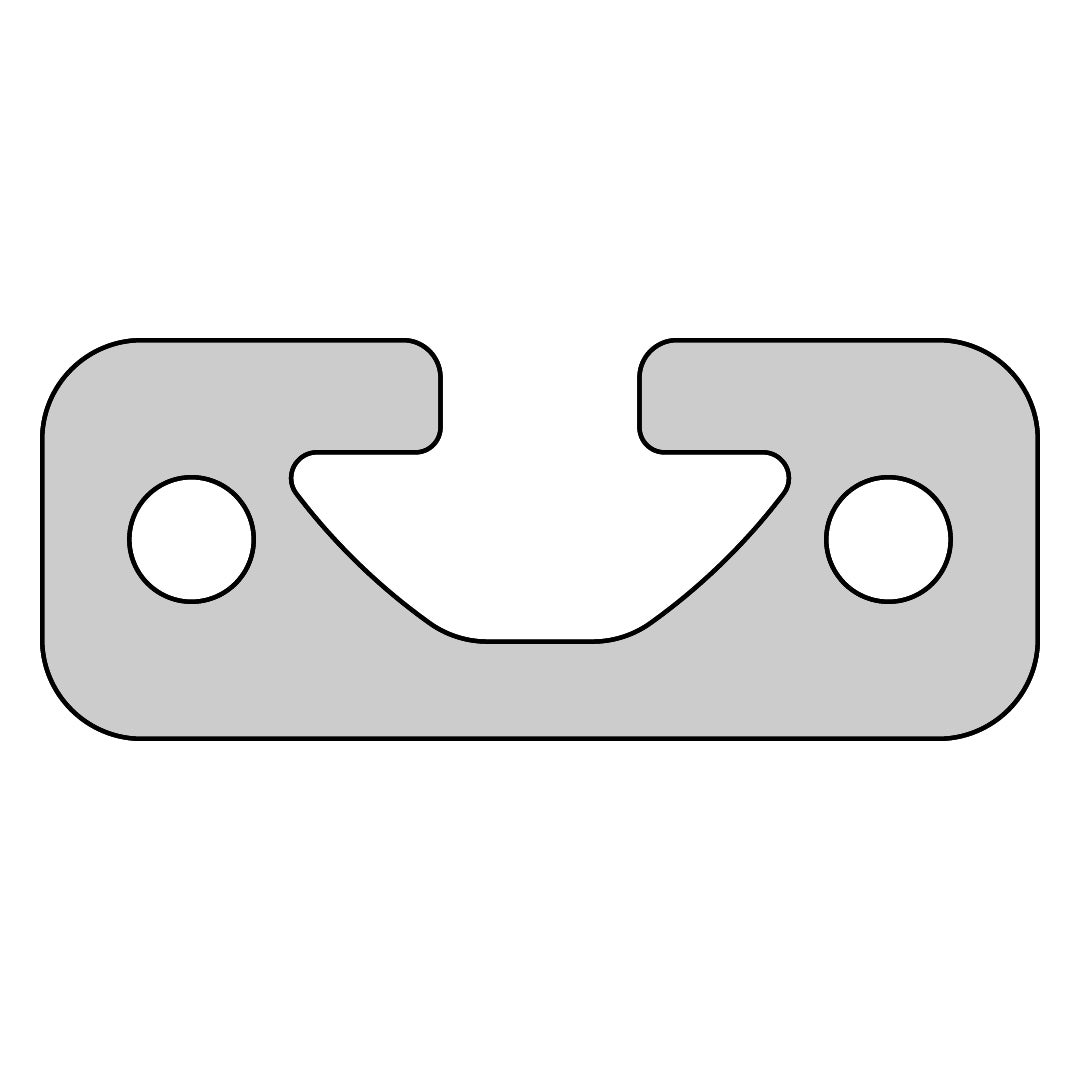 RP1010 aluminium profile 8 40x16 Normal