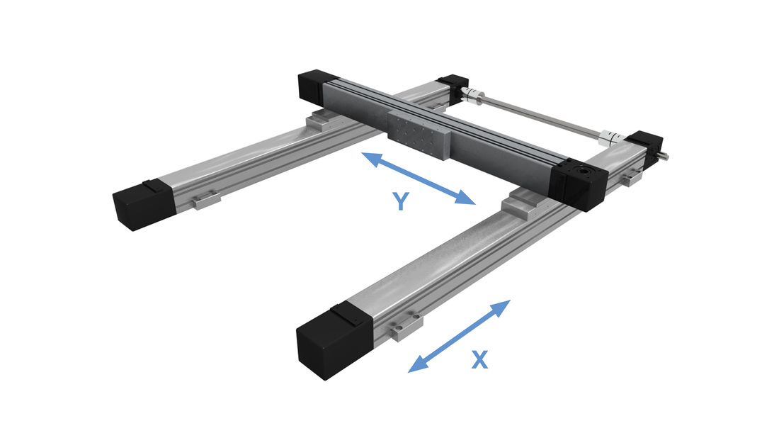 X-Y Connection Elements Multi Axis Linear Unit CT/MT