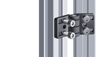 Die-Cast Zinc Hinge with Oblong Holes, No Unhinging 